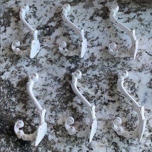 Antique chippy hooks